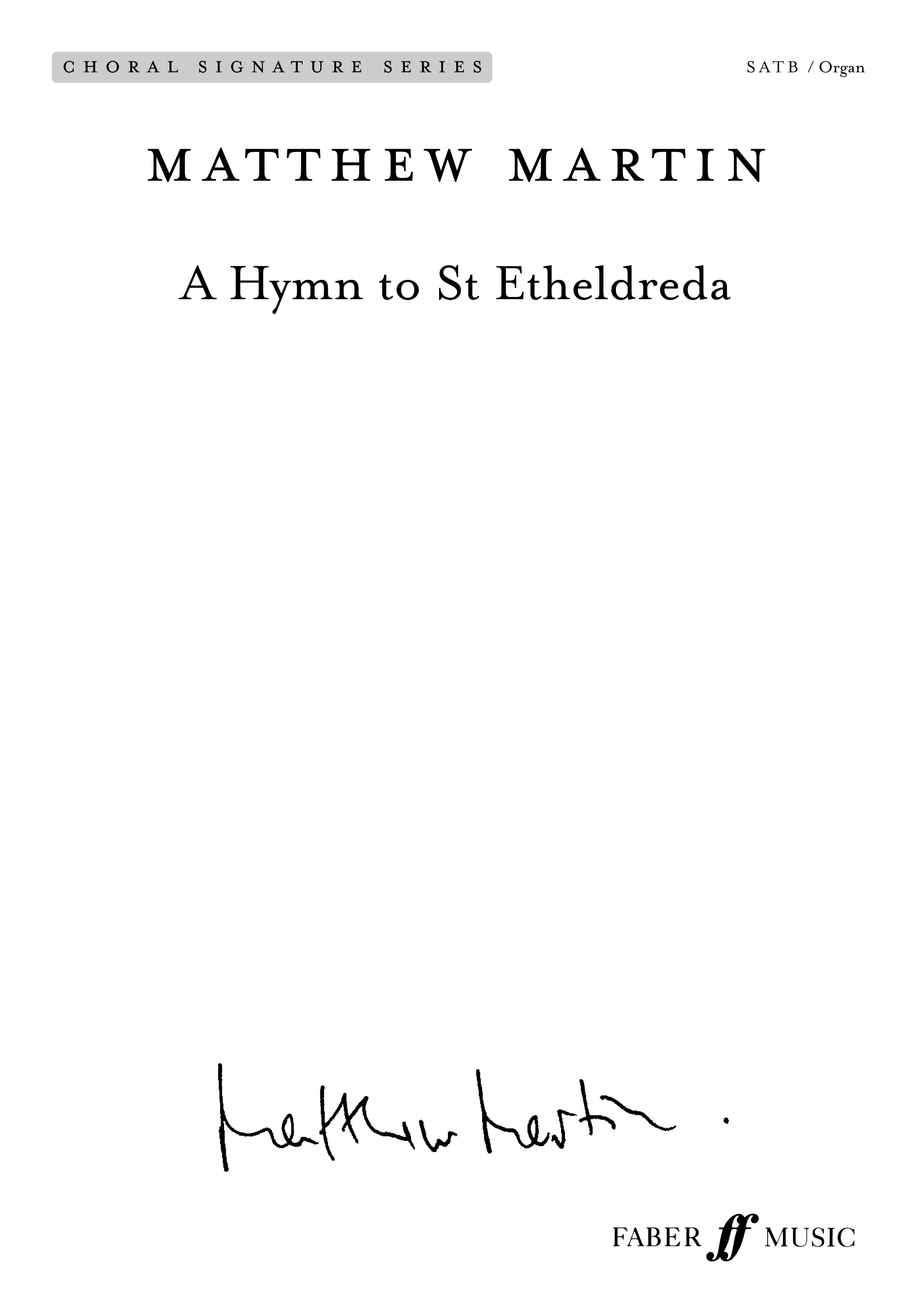 A Hymn to St Etheldreda