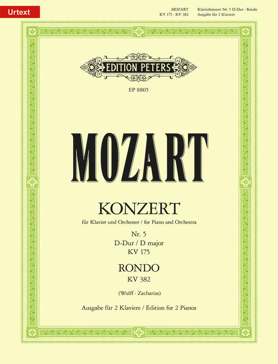 Mozart S Concerto No In D K With Rondo In D K Faber Music