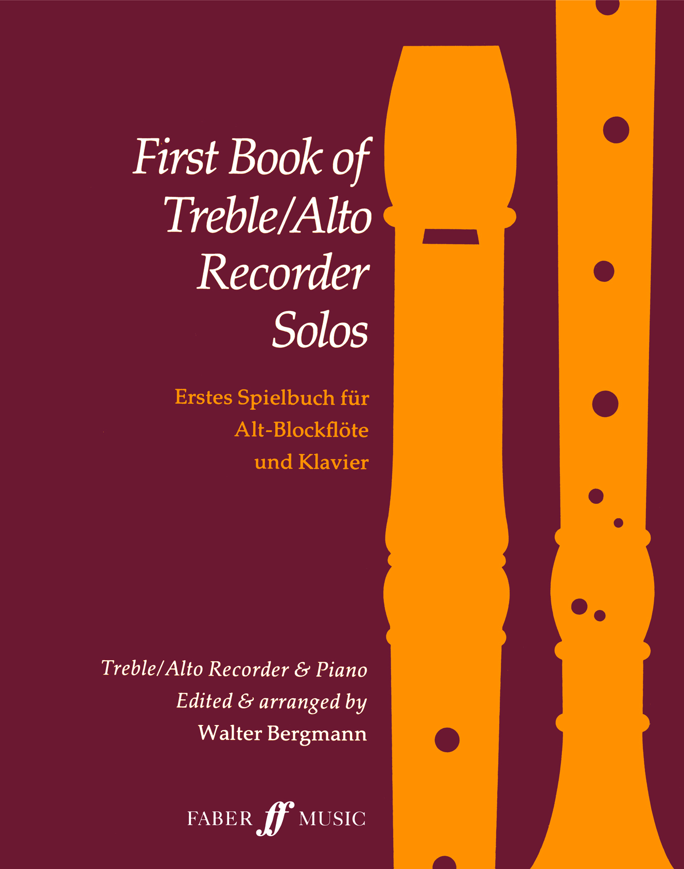 First Book of Treble/Alto Recorder Solos Faber Music