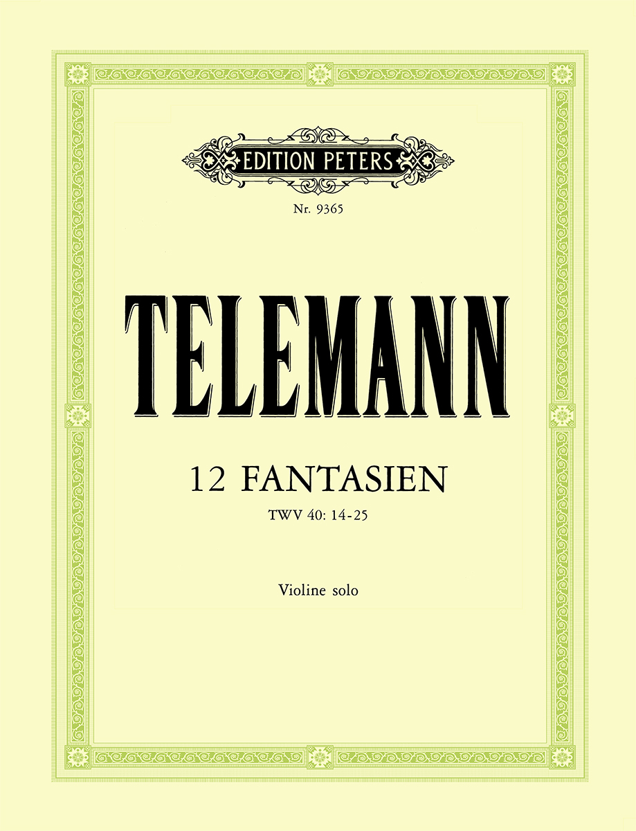 12 Fantasias for Violin Solo | Faber Music