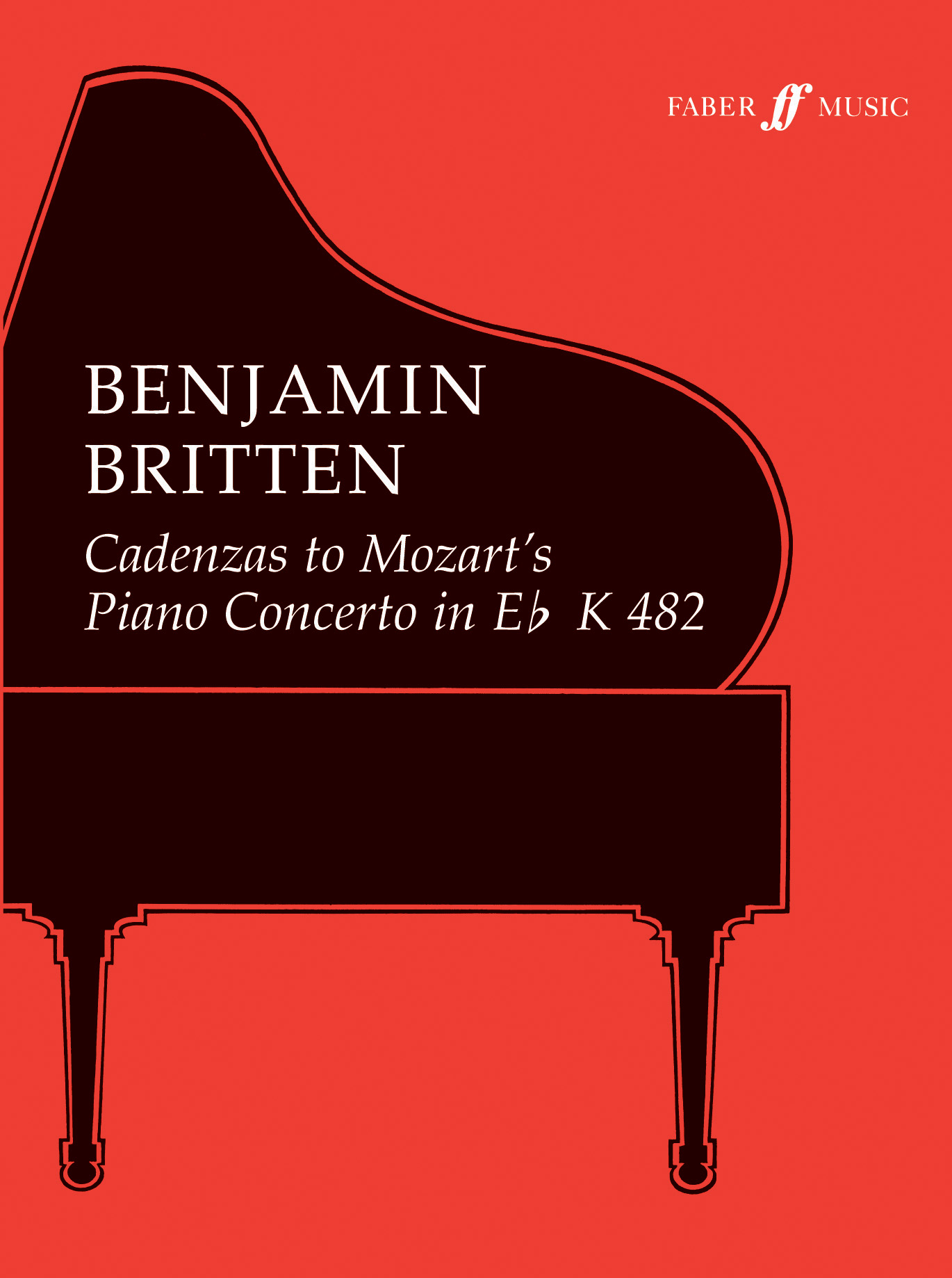 Benjamin Britten Cadenzas To Mozart Piano Concerto In Eb K482 Faber Music