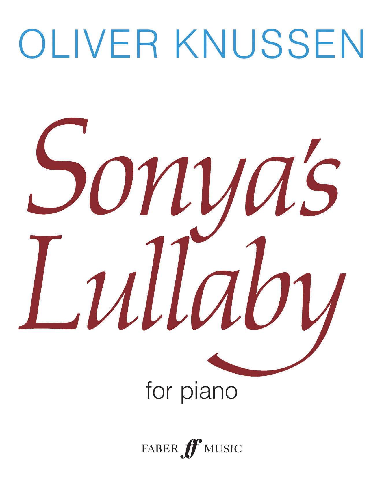 Sonya's Lullaby Op.16