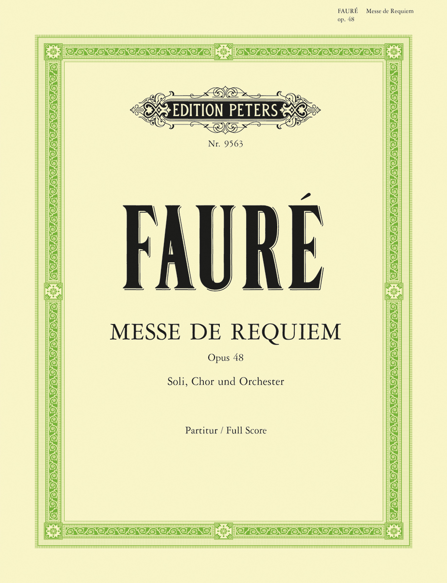 Requiem Op 48 Vla1 Faber Music