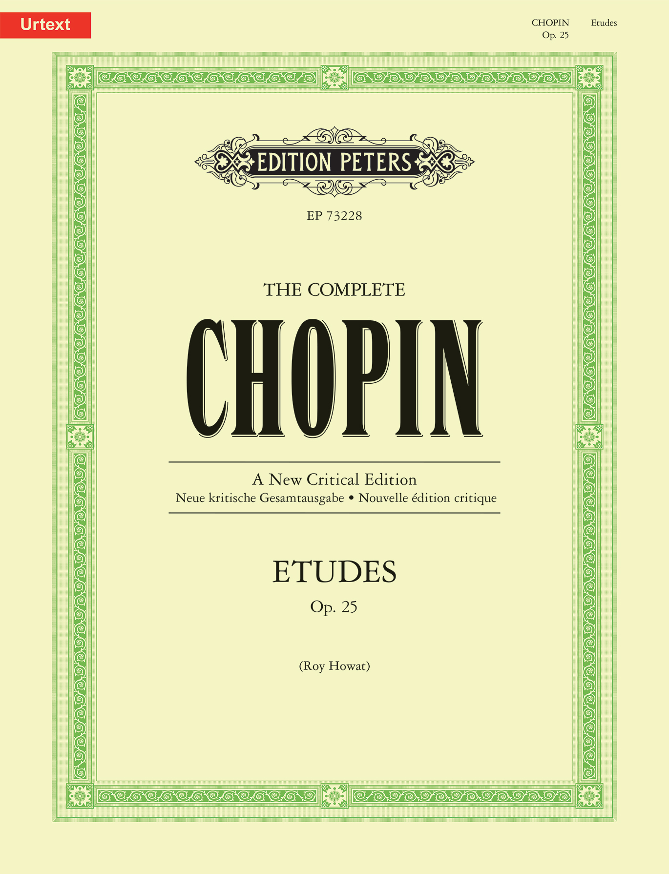The Complete Chopin: Études Op. 25 | Faber Music