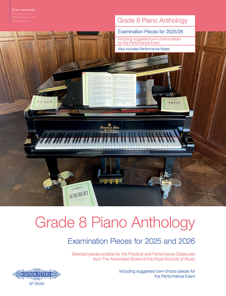 Grade 8 Piano Anthology 2025 2026 Faber Music