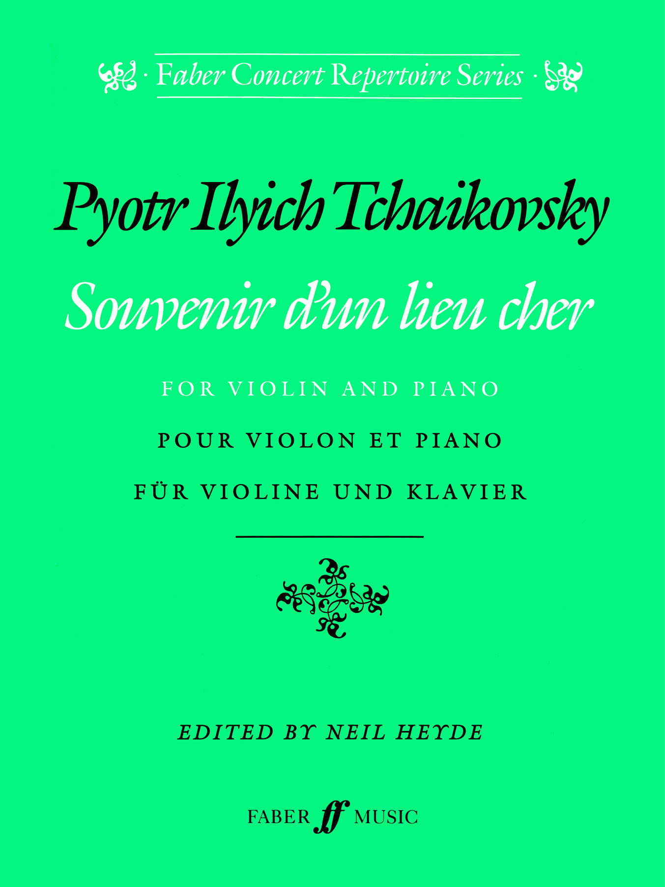 Souvenir d'un lieu cher (violin and piano) Faber Music
