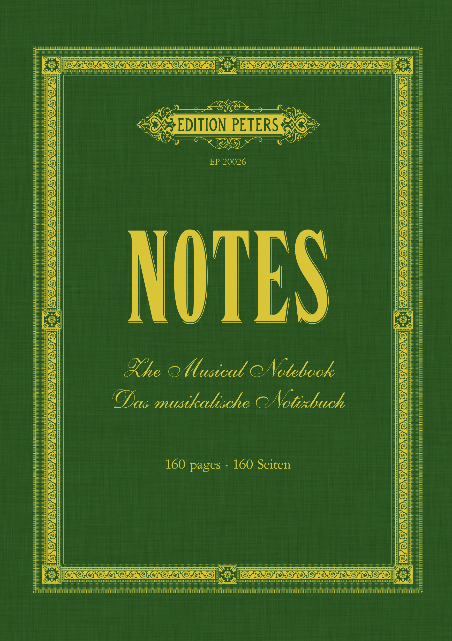 Notes: The Musical Notebook / Das musikalische Notizbuch | Faber Music